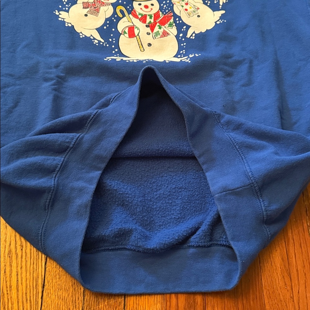 90’s Snowman Christmas Vintage Crewneck Sweater - Picture 8 of 12